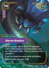 Unleashed : Baron Nashor - 147/219 - Foil - Epic - Unit