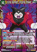 King Gomah, Strong Power (BT30-079) [Three Glorious Fighters]