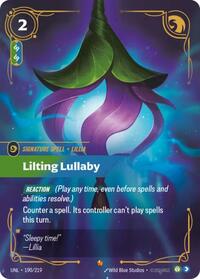 Unleashed : Lilting Lullaby - 190/219 - Foil - Epic - Signature Spell