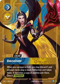 Unleashed : LeBlanc - Deceiver - 199/219 - Foil - Rare - Legend