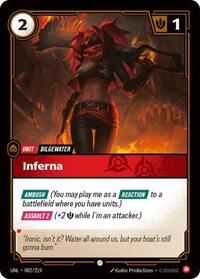 Unleashed : Inferna - 002/219 - Normal - Common - Unit