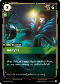Unleashed : Iascylla - 050/219 - Foil - Rare - Unit