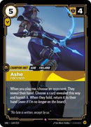 Unleashed : Ashe - Focused - 169/219 - Foil - Rare - Champion Unit