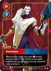Unleashed : Jhin - Virtuoso - 181/219 - Foil - Rare - Legend