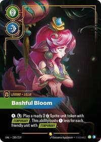 Unleashed : Lillia - Bashful Bloom (Overnumbered) - 230/219 - Foil - Showcase - Legend