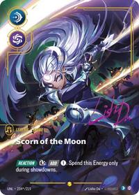 Unleashed : Diana - Scorn of the Moon (Signature) - 234*/219 - Foil - Showcase - Legend