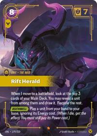 Unleashed : Rift Herald - 179/219 - Foil - Epic - Unit