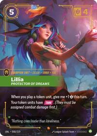 Unleashed : Lillia - Protector of Dreams - 058/219 - Foil - Epic - Champion Unit