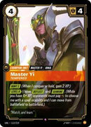 Unleashed : Master Yi - Tempered - 113/219 - Foil - Rare - Champion Unit