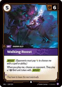 Unleashed : Walking Roost - 130/219 - Foil - Common - Unit