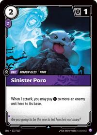 Unleashed : Sinister Poro - 137/219 - Normal - Uncommon - Unit