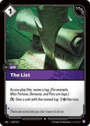 Unleashed : The List - 138/219 - Normal - Uncommon - Gear