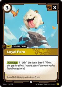 Unleashed : Loyal Poro - 156/219 - Normal - Common - Unit