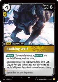 Unleashed : Stalking Wolf - 166/219 - Foil - Uncommon - Unit