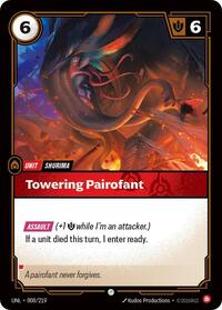 Unleashed : Towering Pairofant - 008/219 - Foil - Common - Unit