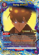 Sung Jinwoo (020) (R*) (UEPR/SLG-1-020) - UE17BT SOLO LEVELING Release Event Cards Foil