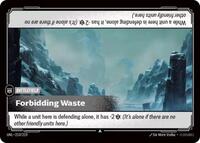 Unleashed : Forbidding Waste - 210/219 - Foil - Uncommon - Battlefield