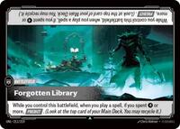 Unleashed : Forgotten Library - 211/219 - Foil - Uncommon - Battlefield