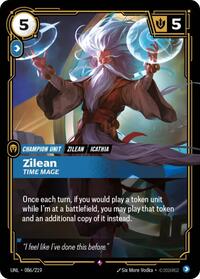 Unleashed : Zilean - Time Mage - 086/219 - Foil - Rare - Unit