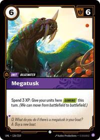 Unleashed : Megatusk - 126/219 - Normal - Common - Unit