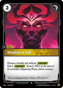 Unleashed : Shadow's Call - 165/219 - Foil - Uncommon - Spell