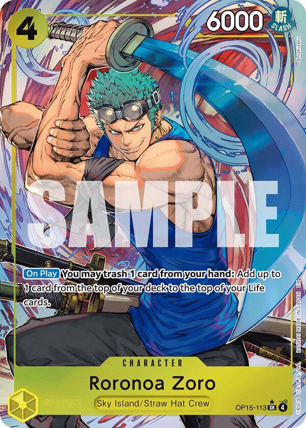 Roronoa Zoro (Alternate Art) [Adventure on Kami's Island]
