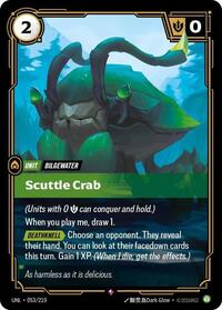 Unleashed : Scuttle Crab - 053/219 - Foil - Rare - Unit