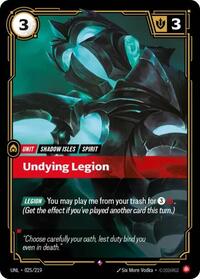 Unleashed : Undying Legion - 025/219 - Foil - Rare - Unit