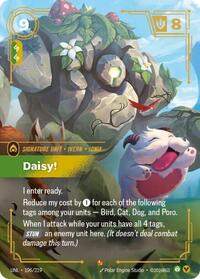 Unleashed : Daisy! - 196/219 - Foil - Epic - Signature Unit