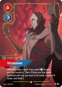 Unleashed : Jhin - Virtuoso (Overnumbered) - 226/219 - Foil - Showcase - Legend