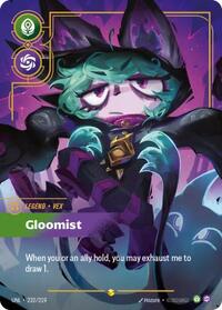 Unleashed : Vex - Gloomist (Overnumbered) - 232/219 - Foil - Showcase - Legend