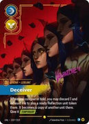 Unleashed : LeBlanc - Deceiver (Signature) - 235*/219 - Foil - Showcase - Legend