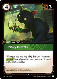 Unleashed : Frisky Hunter - 033/219 - Normal - Common - Unit