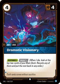 Unleashed : Dramatic Visionary - 062/219 - Normal - Common - Unit