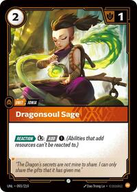Unleashed : Dragonsoul Sage - 093/219 - Normal - Common - Unit