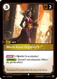 Unleashed : Black Rose Dignitary - 152/219 - Foil - Common - Unit