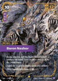 Unleashed : Baron Nashor (Ultimate) - 238/219 - Foil - Showcase - Unit