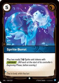 Unleashed : Sprite Burst - 069/219 - Foil - Common - Spell