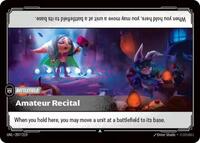 Unleashed : Amateur Recital - 207/219 - Normal - Uncommon - Battlefield