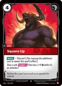 Unleashed : Square Up - 017/219 - Normal - Uncommon - Spell