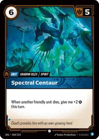 Unleashed : Spectral Centaur - 068/219 - Foil - Common - Unit
