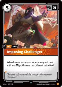Unleashed : Imposing Challenger - 105/219 - Foil - Uncommon - Unit