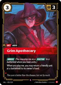 Unleashed : Grim Apothecary - 021/219 - Foil - Rare - Unit