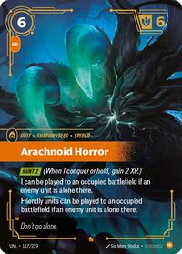 Unleashed : Arachnoid Horror - 117/219 - Foil - Epic - Unit