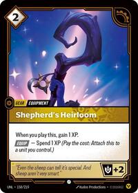 Unleashed : Shepherd's Heirloom - 158/219 - Foil - Common - Gear
