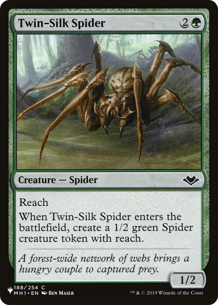 Twin-Silk Spider (LIST-188/254) [The List]