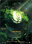 Unleashed : Calm Rune (R02a) - R02a - Foil - Showcase - Rune