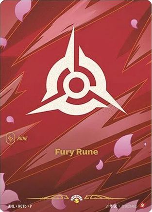 Fury Rune (R01b) (R01b) - Unleashed Foil