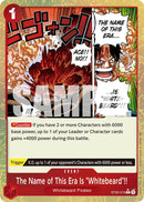 The Name of This Era Is "Whitebeard"!! (Parallel) [Starter Deck EX: Luffy & Ace]