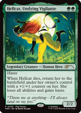 Hellcat, Undying Vigilante (SSP-006) [Standard Showdown Promos] Foil
